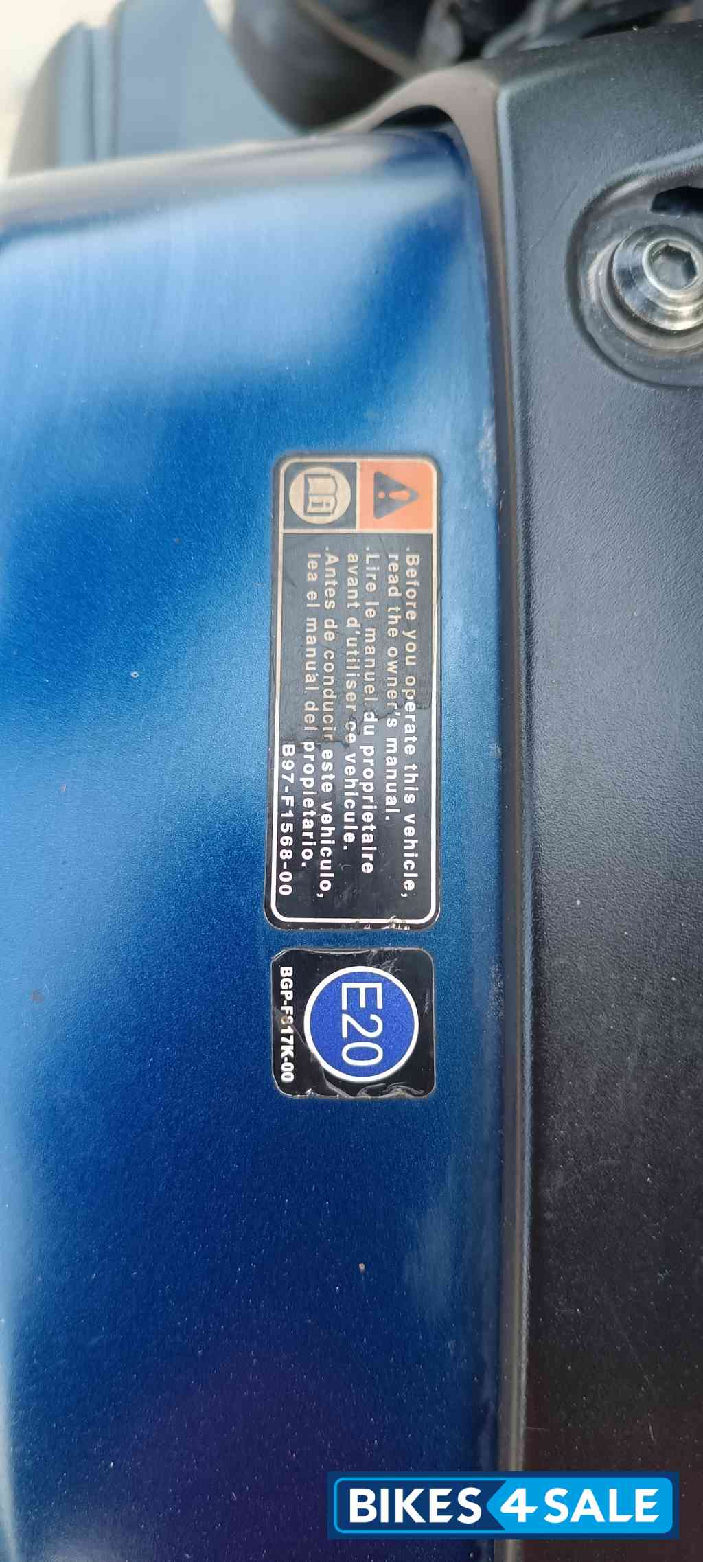 Mate Blue Yamaha FZ-X