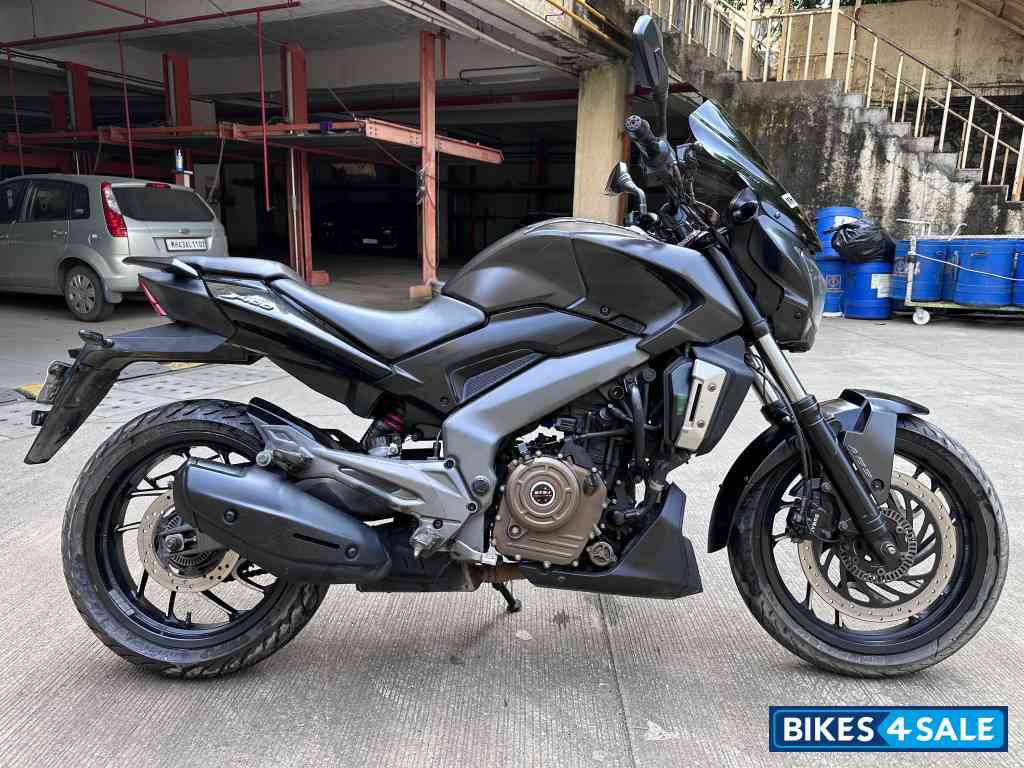 Matt Grey Bajaj Dominar 400 Disc