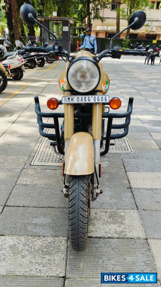 Army Colour Royal Enfield Classic 350 Single Channel BS6