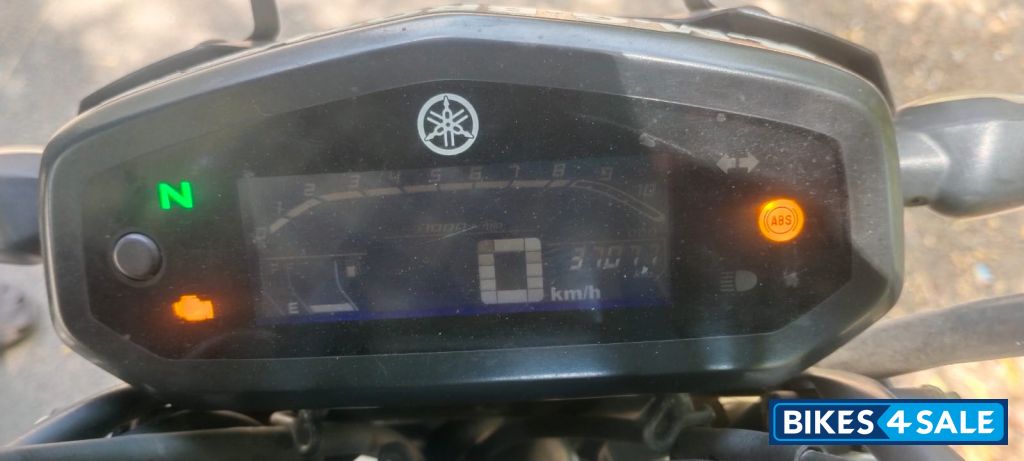 Black Yamaha FZ-S FI V3 BS6