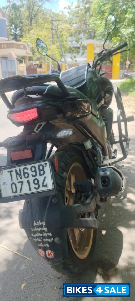 Black Yamaha FZ-S FI V3 BS6