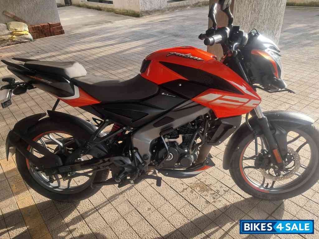 Fiery Orange Bajaj Pulsar NS125 BS6
