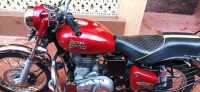 Red Royal Enfield Bullet Electra
