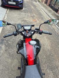 Black With Red TVS Apache RTR 200 4V 2020