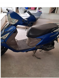 Blue TVS Scooty Zest