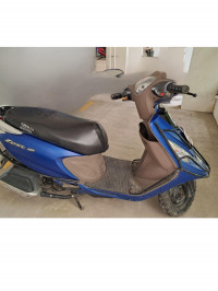 Blue TVS Scooty Zest
