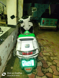 White TVS iQube Electric