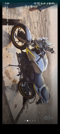 Gray TVS Apache RTR 200 4V