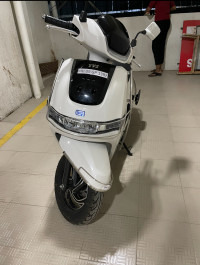 White TVS iQube Electric