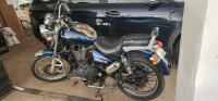 Blue Royal Enfield Thunderbird TwinSpark 350