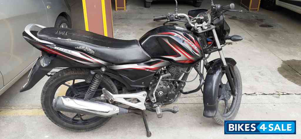 Black Red Bajaj Discover 100M