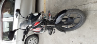 Black Red Bajaj Discover 100M