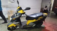 Yellow & Black TVS NTORQ 125 Race Edition