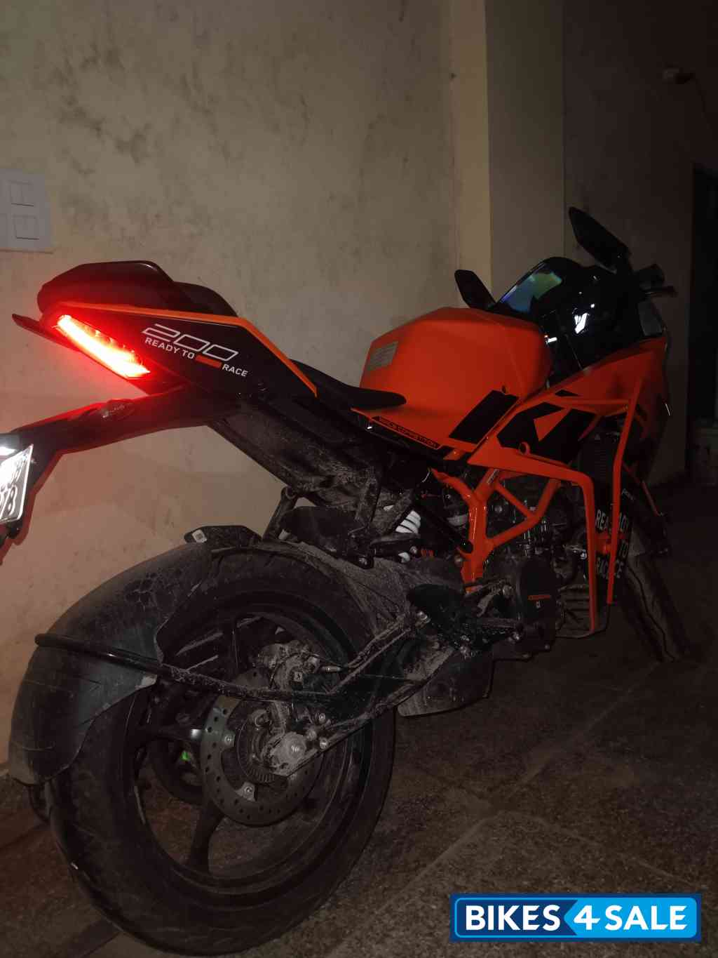 Electronic Orange KTM RC 200 GP