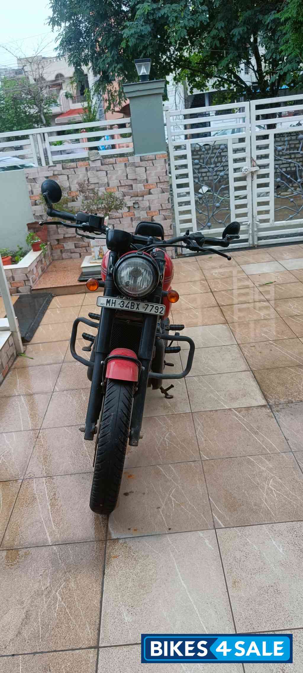 Matt Red Jawa 42 Dual Tone