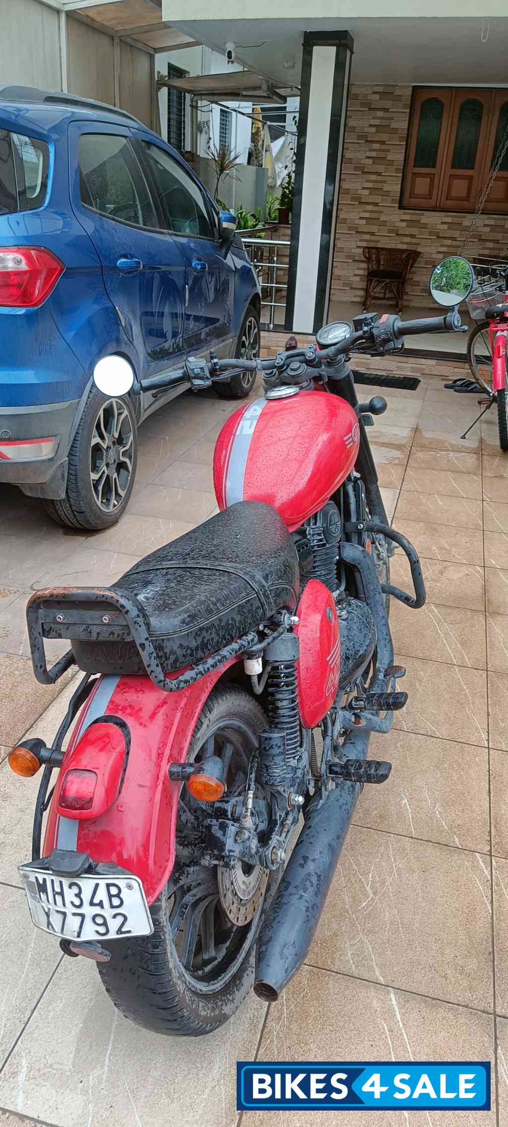 Matt Red Jawa 42 Dual Tone