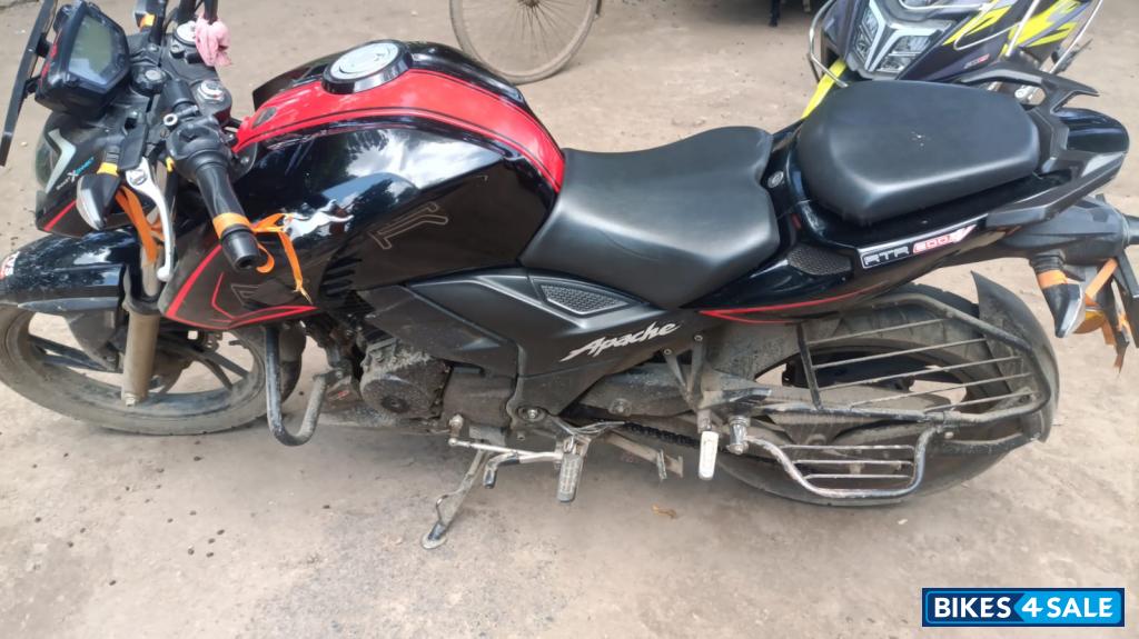 Black TVS Apache RTR 200 4V ABS