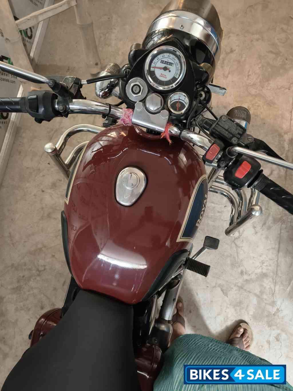 Chest Nut Royal Enfield Classic 350