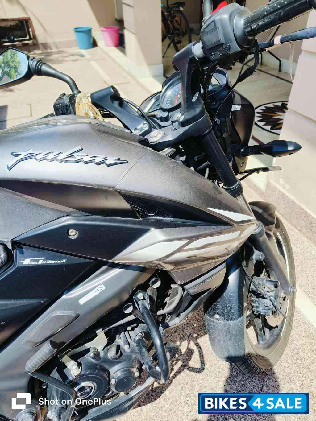 Pewter Grey Bajaj Pulsar NS 160