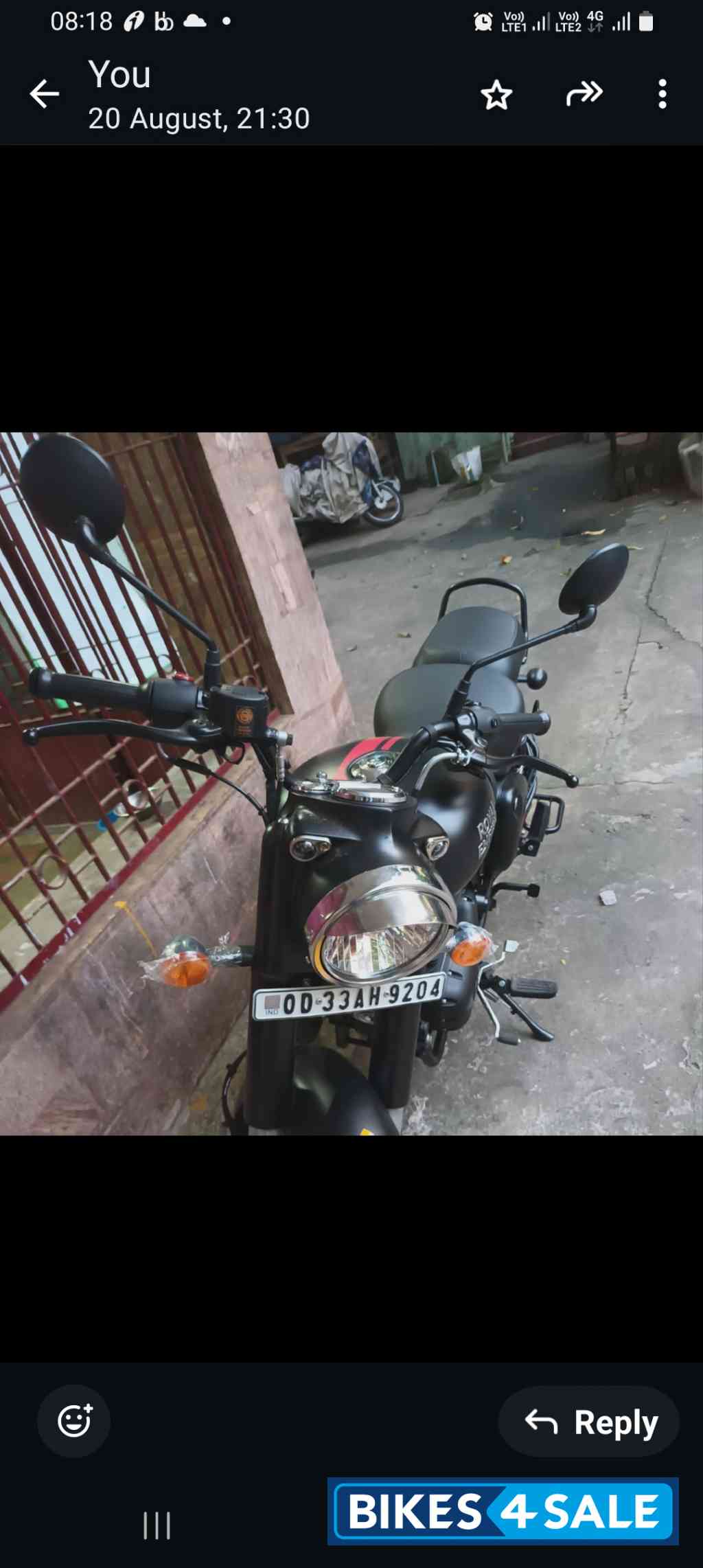 Royal Enfield Classic Stealth Black