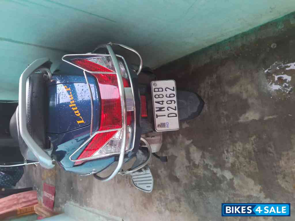 Blue Honda Activa 6G Dlx