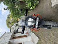 Orange & Dark Blue KTM 390 Adventure 2023