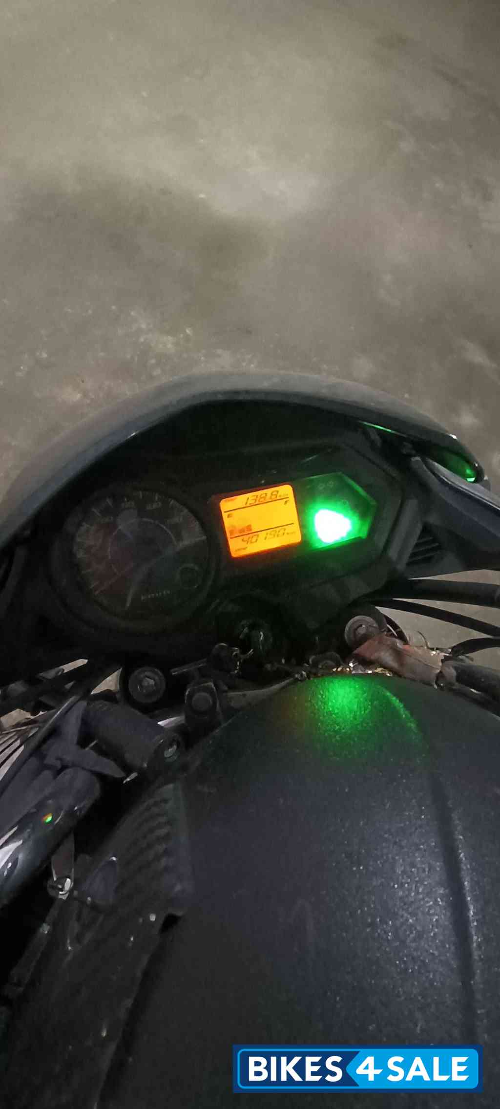 Grey Honda CB Shine SP