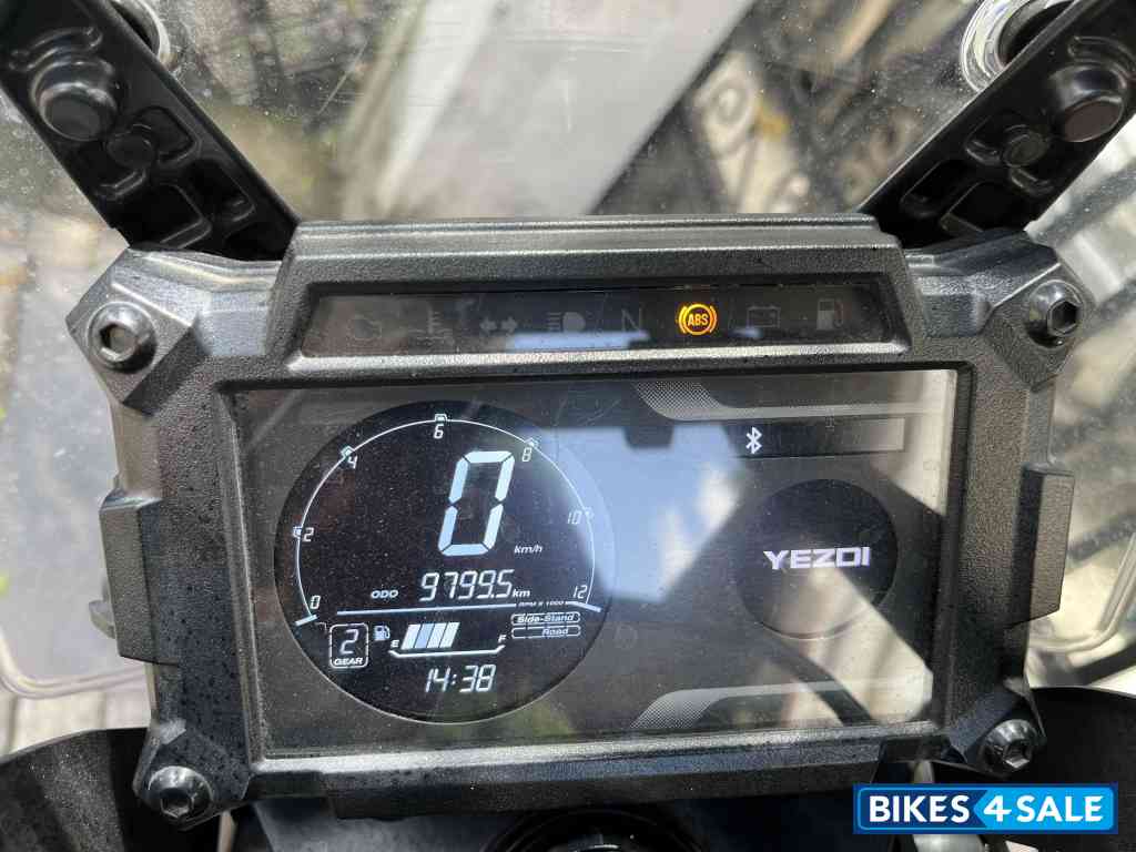 Slick Silver Yezdi Adventure Matte