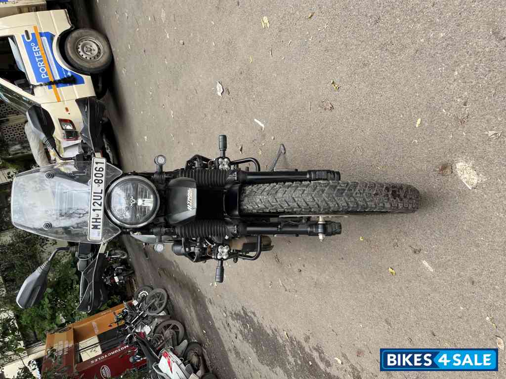 Slick Silver Yezdi Adventure Matte