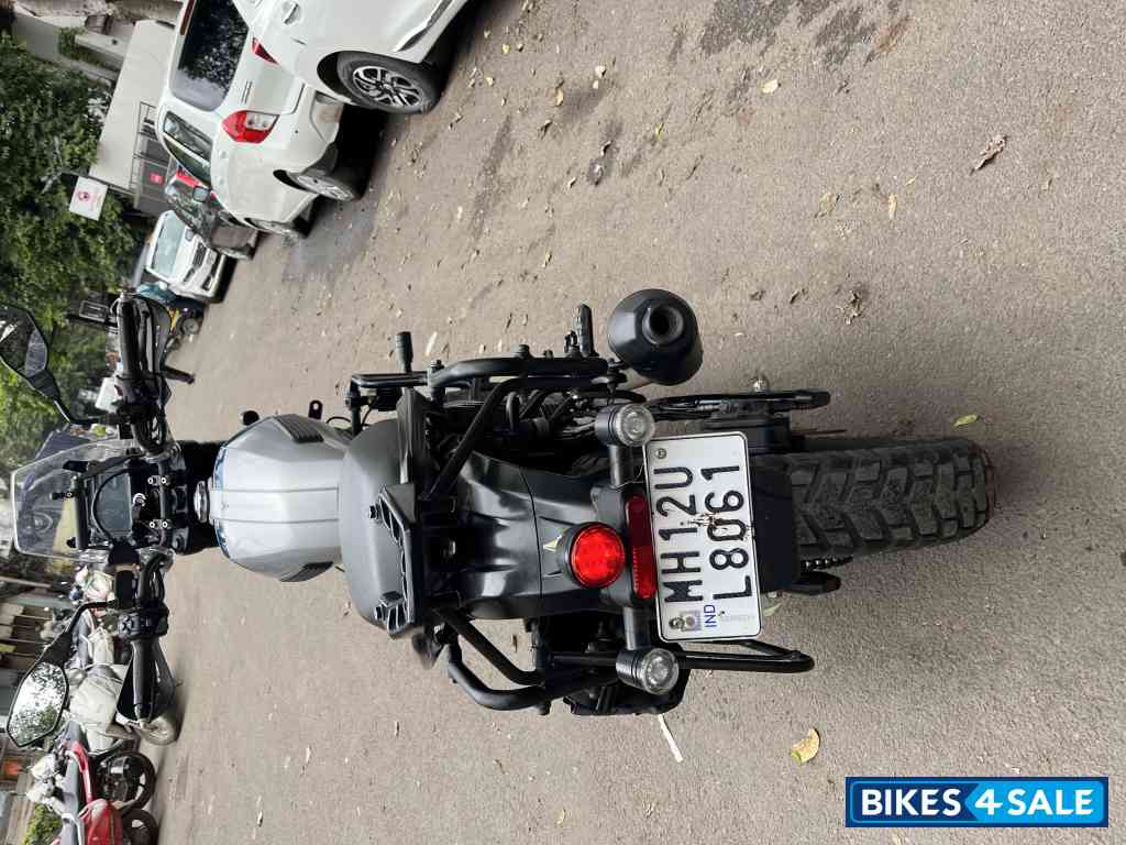 Slick Silver Yezdi Adventure Matte