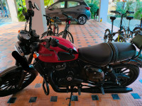 Inferno Red Yezdi Roadster Dark