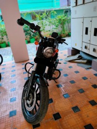 Inferno Red Yezdi Roadster Dark