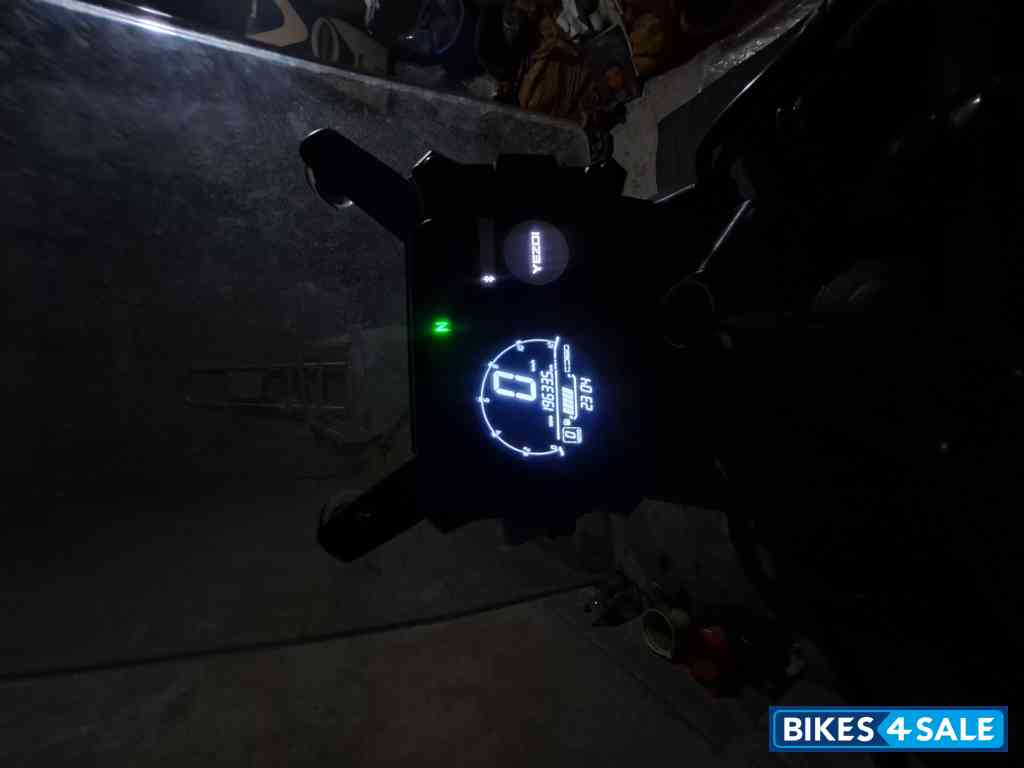 Black Yezdi Adventure Matte