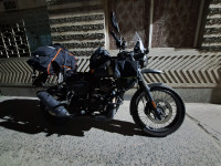 Black Yezdi Adventure Matte