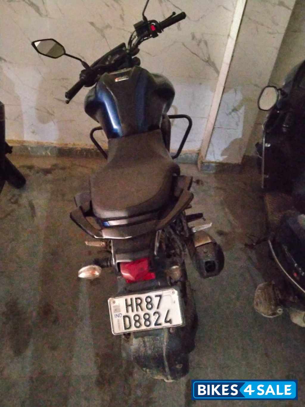 Matt Blue Yamaha FZ-S FI V3