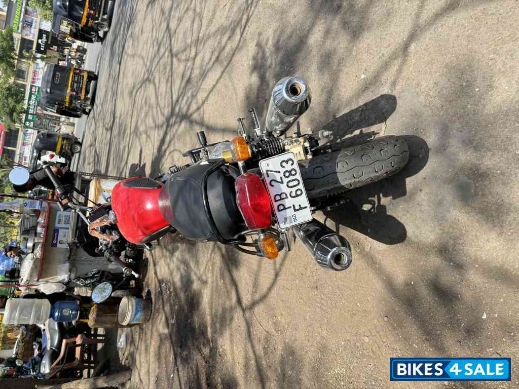 Ravishing Red Royal Enfield Interceptor 650 Twin