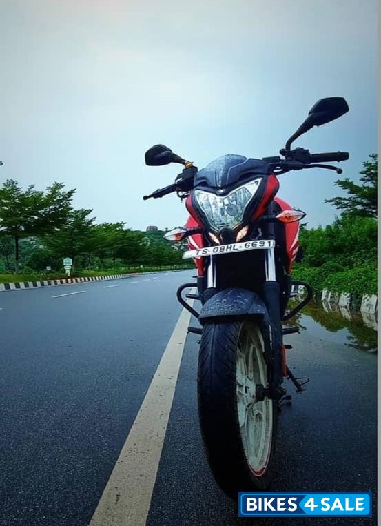 Td Burnt Red + Sa Bajaj Pulsar NS200