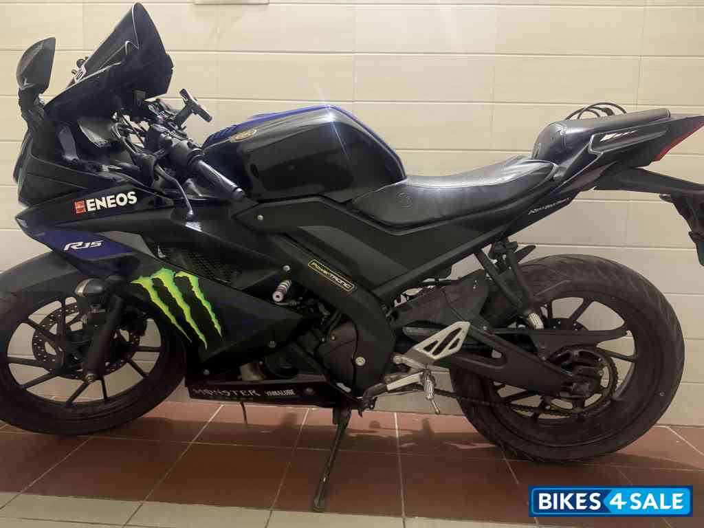 Blue And Black Yamaha R15M Monster Energy MotoGP Edition