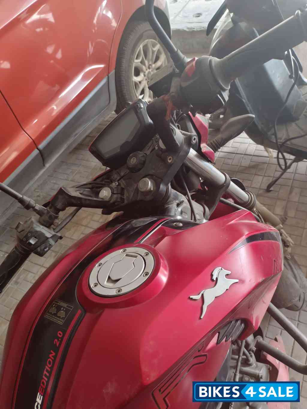 Red TVS Apache RTR 200 4V Race Edition 2.0 Red TVS Apache RTR 200 4V Race Edition 2.0
