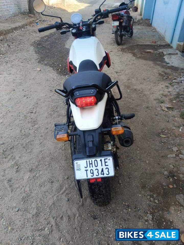 White Flame Royal Enfield Scram 411