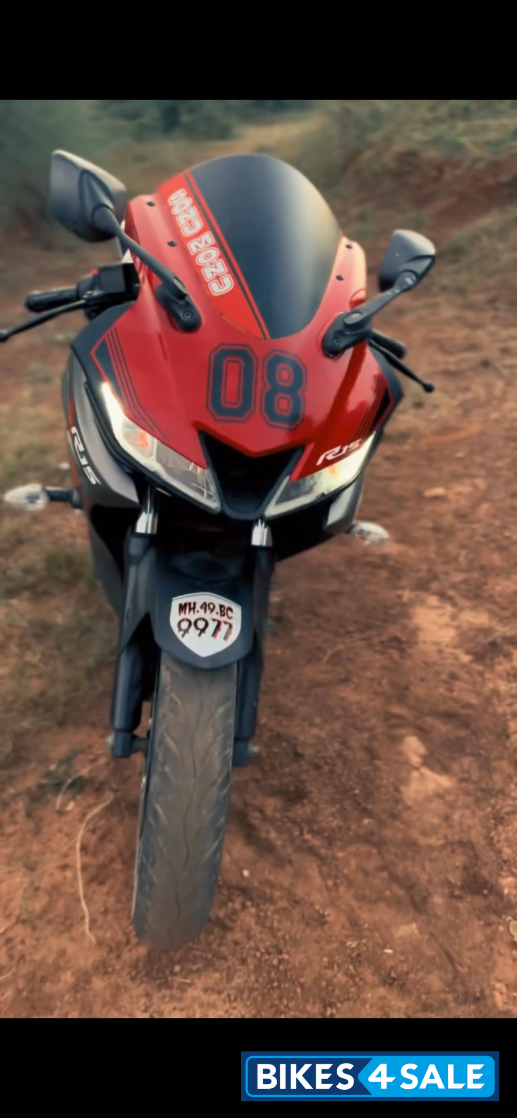 Red & Black Yamaha YZF R15 S V3.0