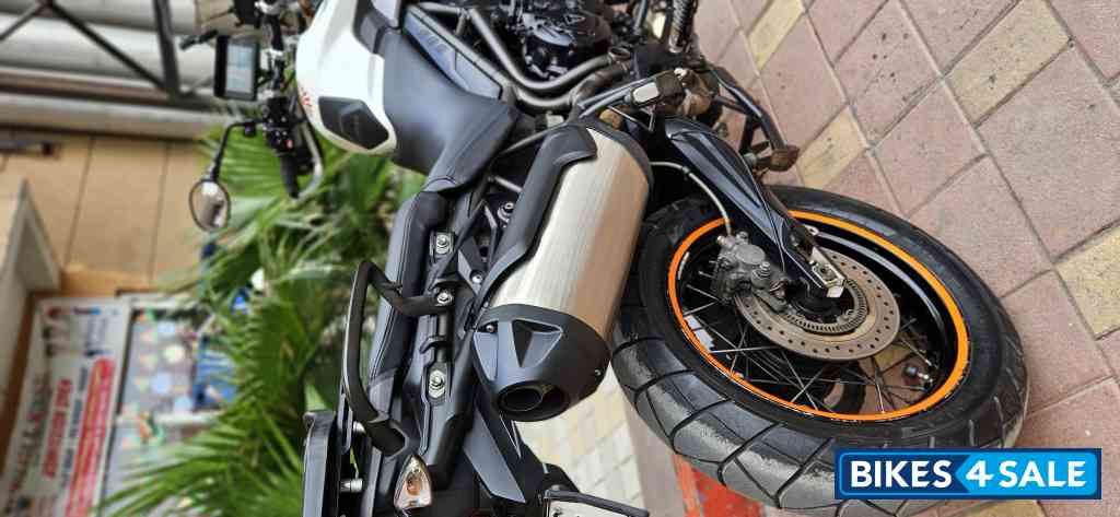 White Triumph Tiger 800 XCx