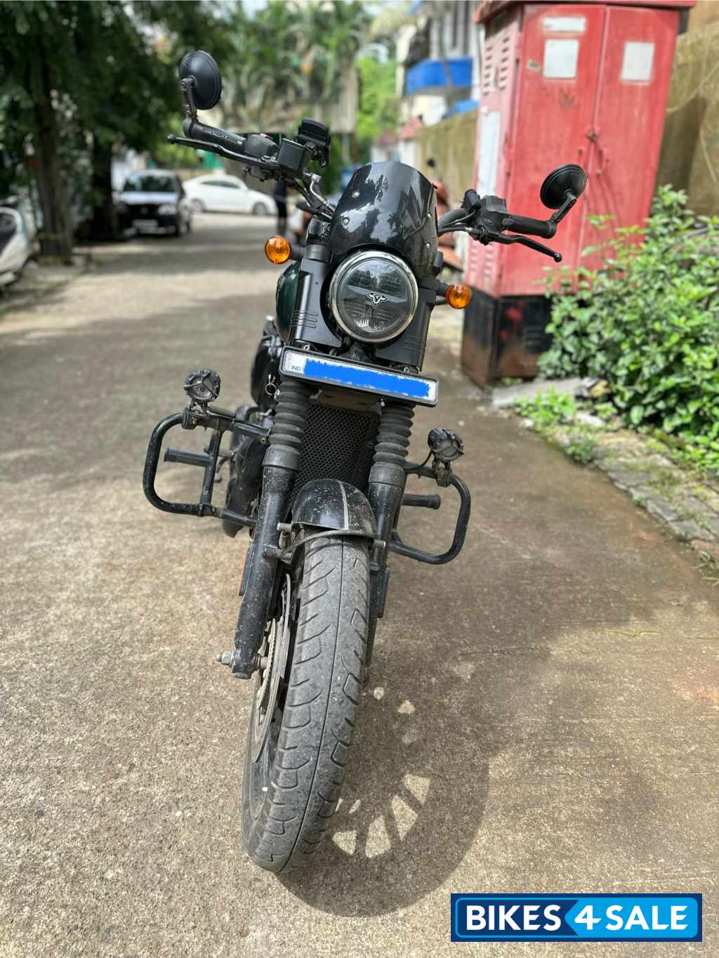 Hunter Green Yezdi Roadster Dark