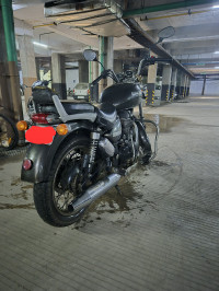 Grey Royal Enfield Thunderbird 350