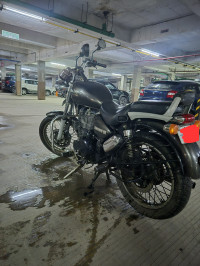 Grey Royal Enfield Thunderbird 350