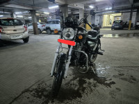 Grey Royal Enfield Thunderbird 350