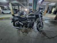 Grey Royal Enfield Thunderbird 350