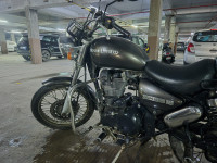 Grey Royal Enfield Thunderbird 350