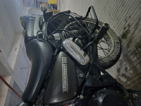 Grey Royal Enfield Thunderbird 350