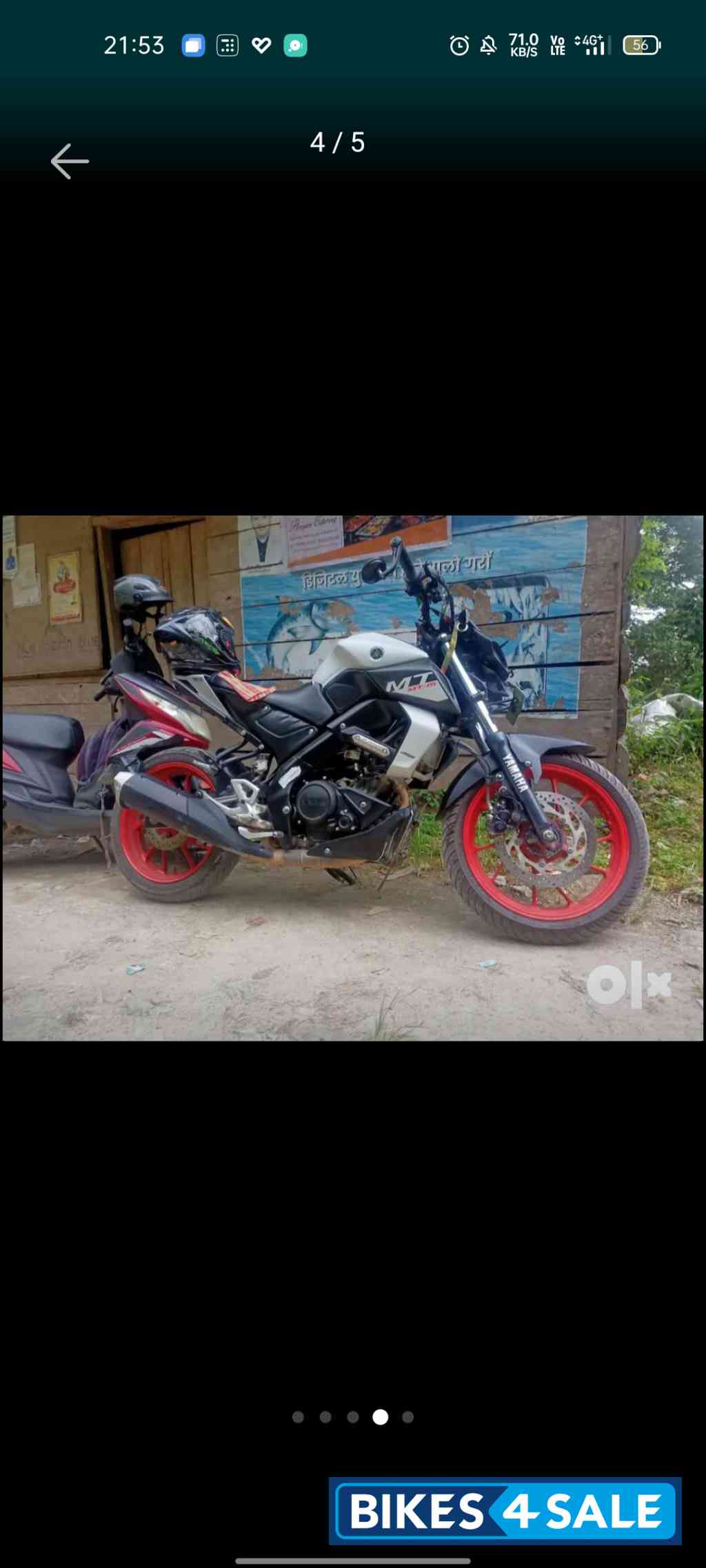 International Varient Yamaha MT-15 BS6